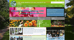 Desktop Screenshot of agrihorticultureindia.com